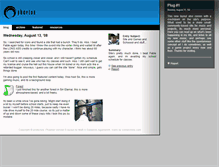 Tablet Screenshot of phaeton.indreams-studios.com